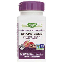 Grape Seed Premium Extract, 60 Vegan Capsules, by Natures Way
