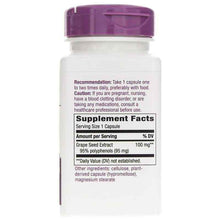 Grape Seed Premium Extract, 60 Vegan Capsules, by Natures Way, image #2