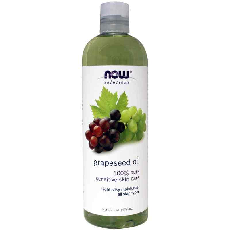 Grapeseed Oil, 16 Oz, by NOW Foods