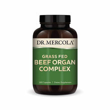 Grass Fed Beef Organ Complex, 180 Capsules, by Dr. Mercola
