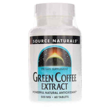 Green Coffee Extract 500 Mg, 60 Tablets, by Source Naturals