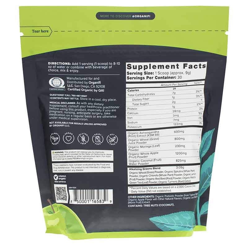 Green Juice, Crisp Apple, by Organifi, image #2