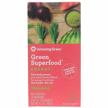 Green Superfood Energy, Watermelon, 15 Packets, by Amazing Grass