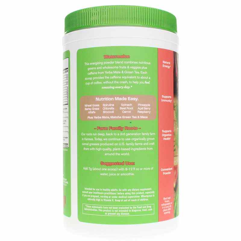 Green Superfood Energy, Watermelon, 60 Servings, by Amazing Grass, image #3