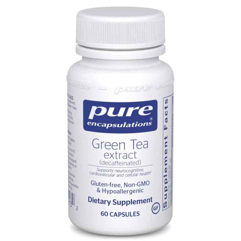 Green Tea Extract (decaffeinated), 60 Capsules, by Pure Encapsulations