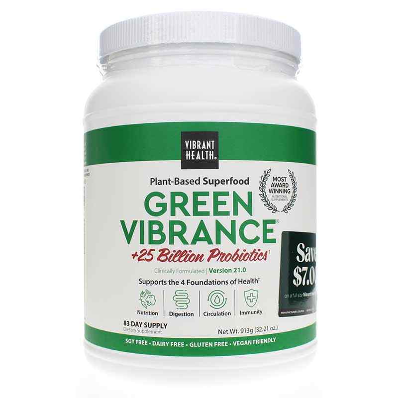 Green Vibrance Plant-Based Superfood Powder, by Vibrant Health
