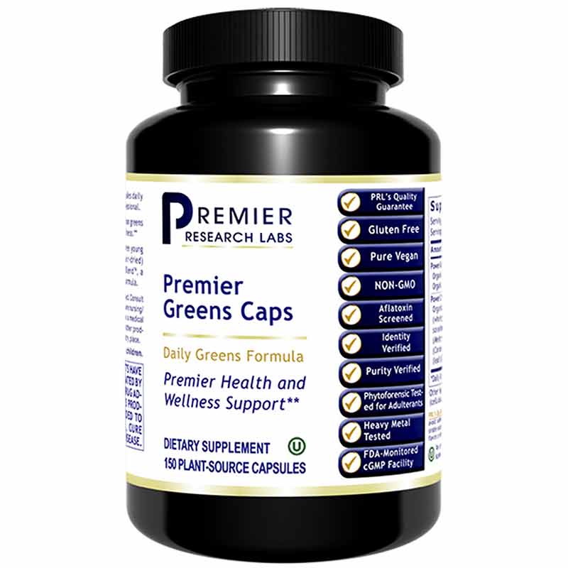 Greens Caps Greens Formula, by Premier Research Labs