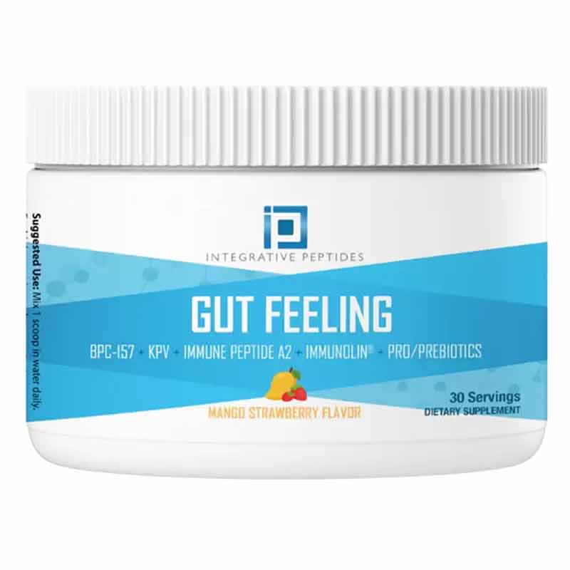 Gut Feeling, Mango Strawberry, 30 Servings, by Integrative Peptides