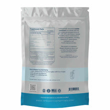 White and blue sachet packet displaying supplement facts, preparation instructions, and product description for Gut Feeling T