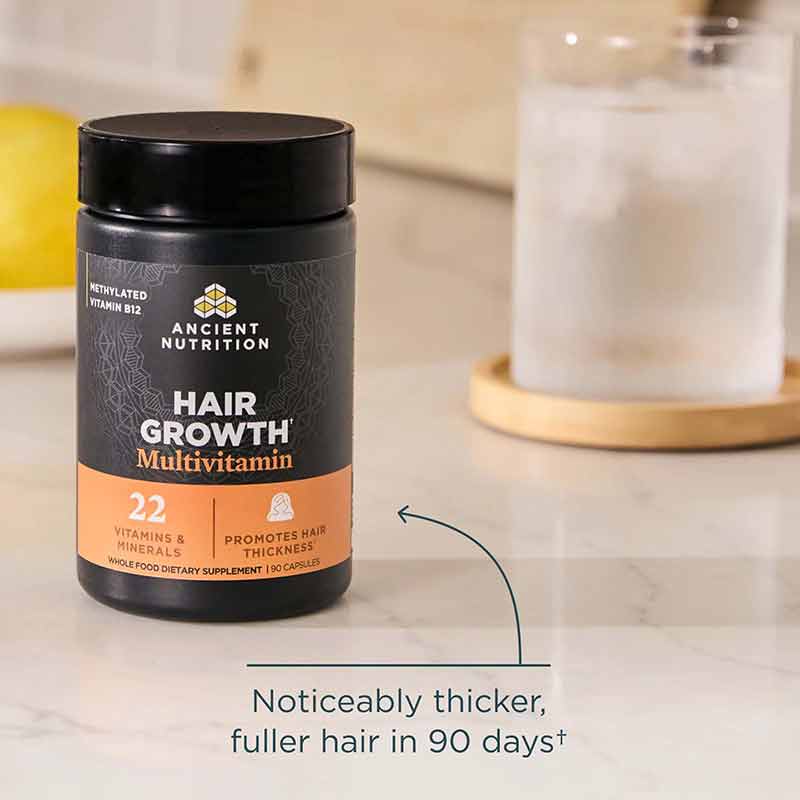 Hair Growth Multi, 60 Capsules, by Ancient Nutrition, image #4