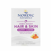 Hair & Skin Gummy Chews, by Nordic Naturals
