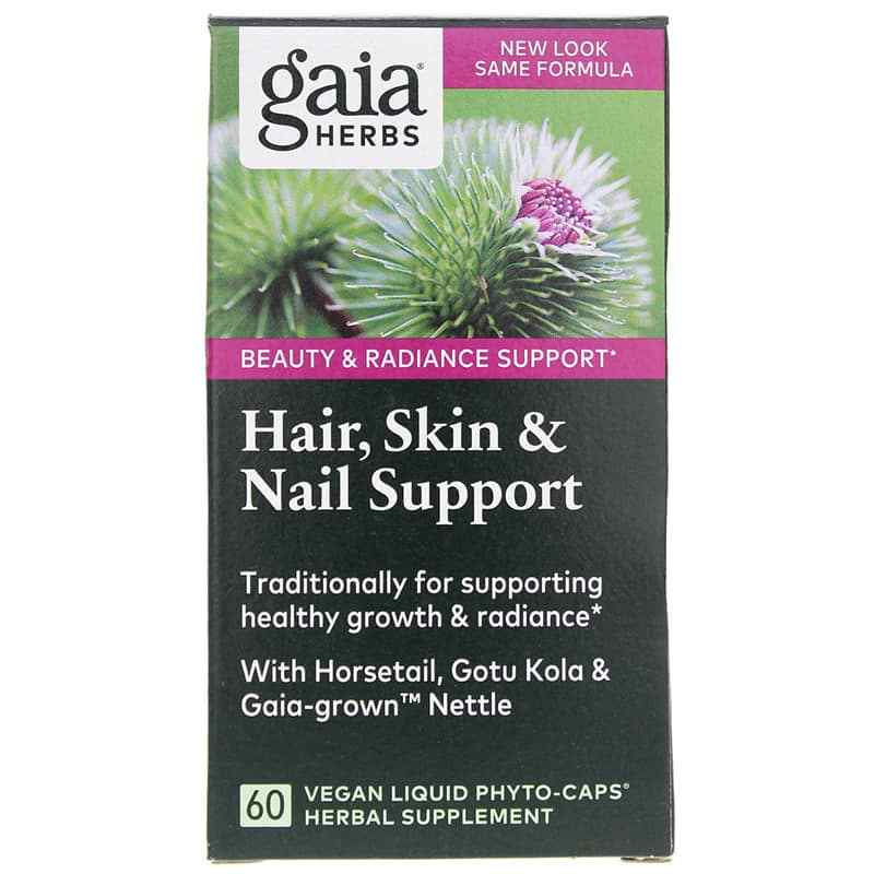 Hair Skin & Nail Support, by Gaia Herbs