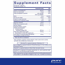 Supplement Facts label for Hair/Skin/Nails Ultra showing ingredients including vitamins, minerals, biotin, collagen, and bota