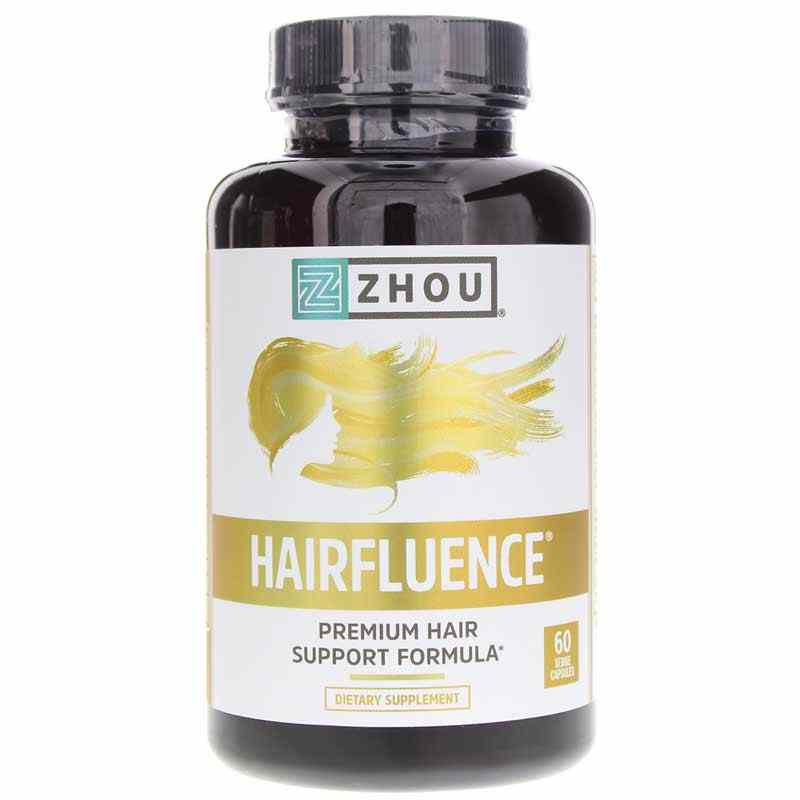 Hairfluence Premium Hair Growth Formula Capsules, by Zhou Nutrition