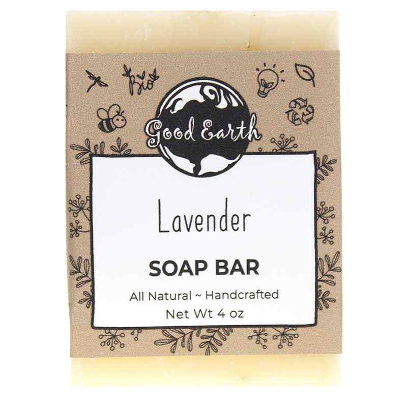 Handmade Soap Bar, Lavender, by Good Earth