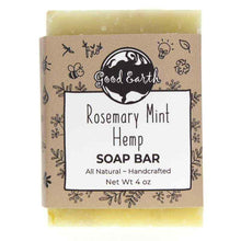 Handmade Soap Bar, Rosemary Mint, by Good Earth