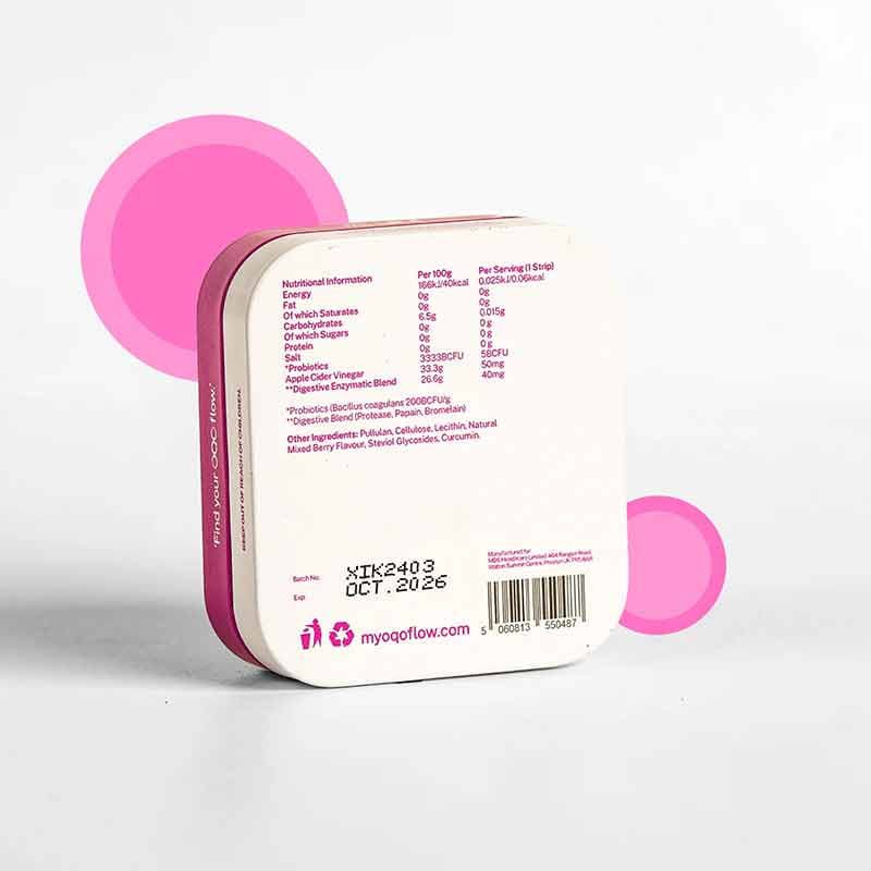 Hapi Tum Dissolvable Probiotics, Berry Blast, 30 Strips, by Diso, image #3