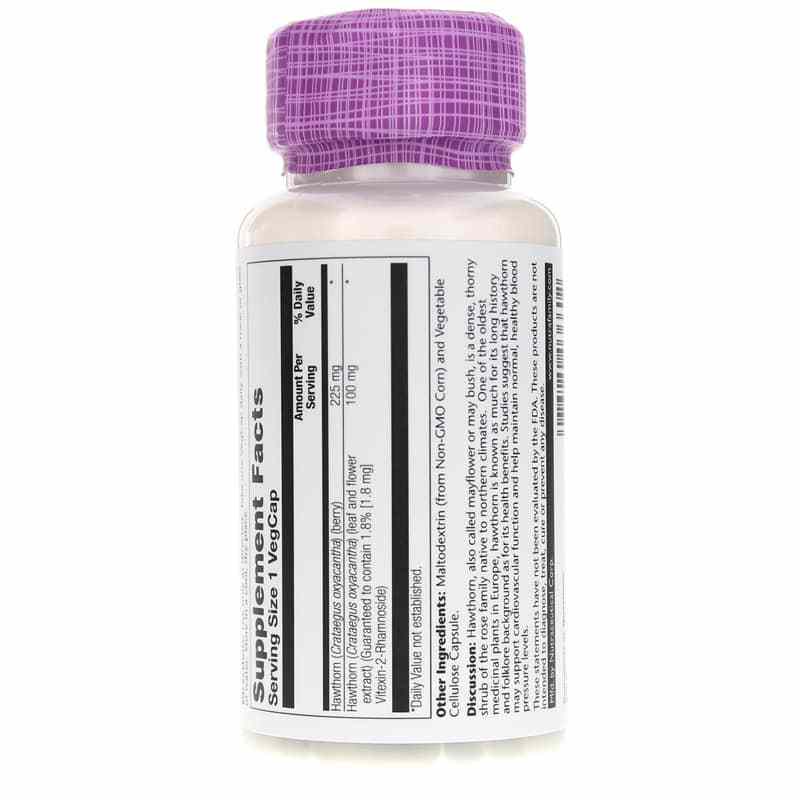 Hawthorn Aerial Extract 100 Mg, by Solaray, image #3