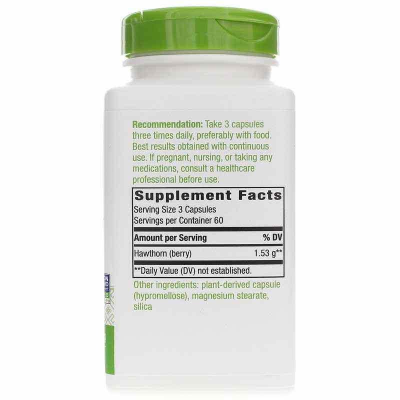 Hawthorn Berries, 180 Vegan Capsules, by Natures Way, image #2