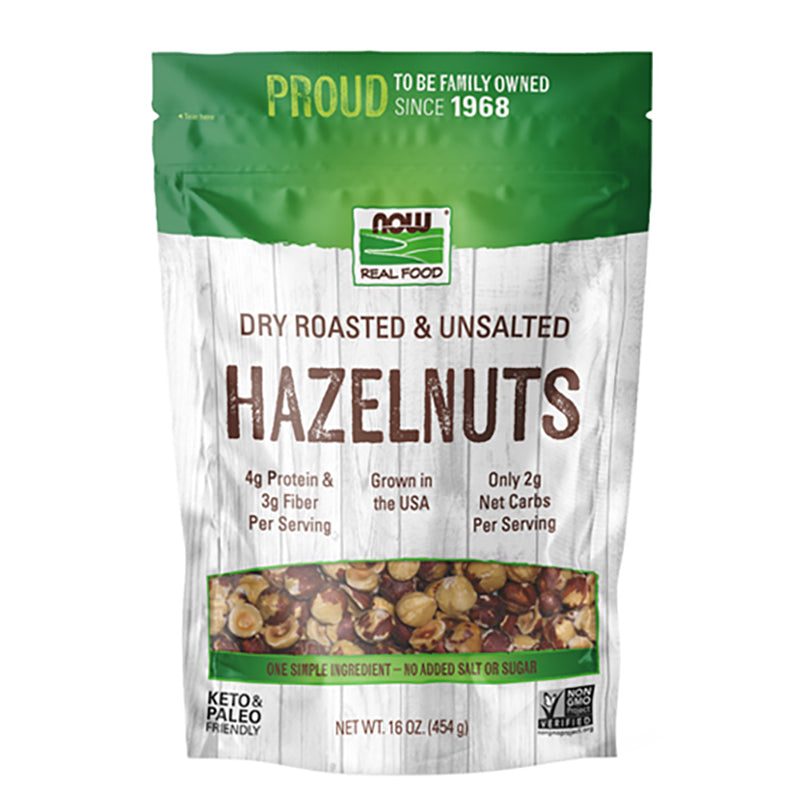 Hazelnuts, 16 Oz, by NOW Foods