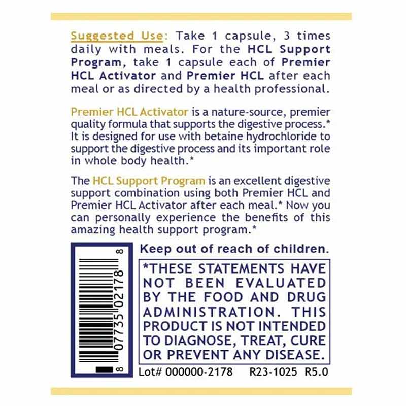 HCL Activator, by Premier Research Labs, image #4