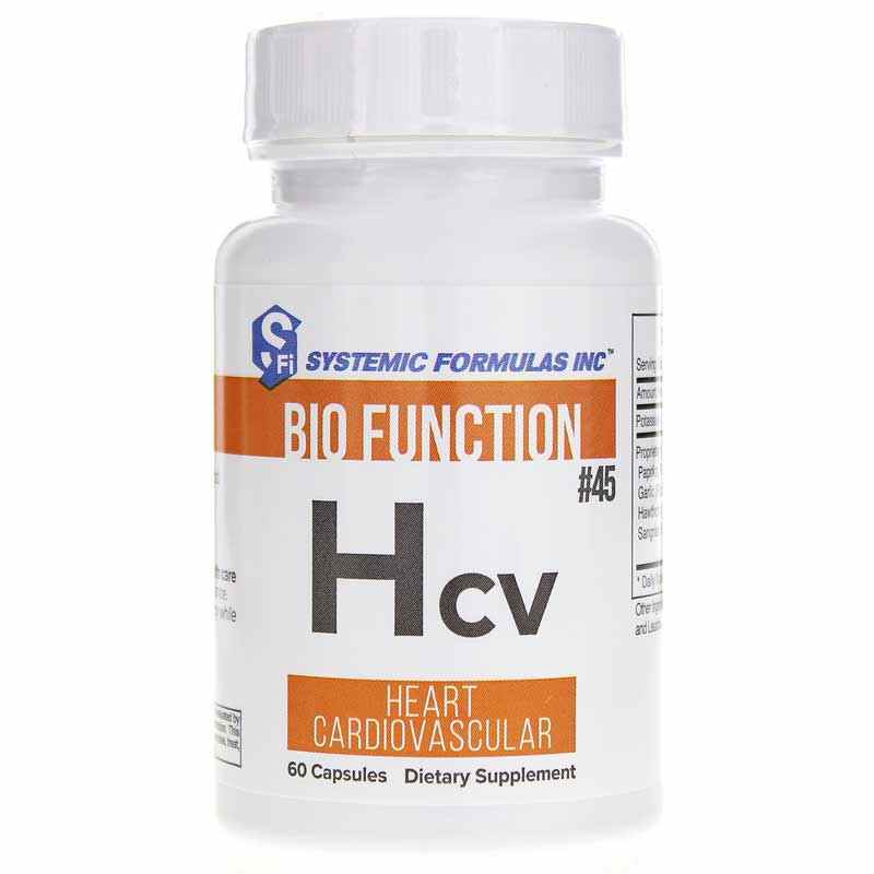 Hcv Heart Cardiovascular, Systemic Formulas – Professional Supplement ...