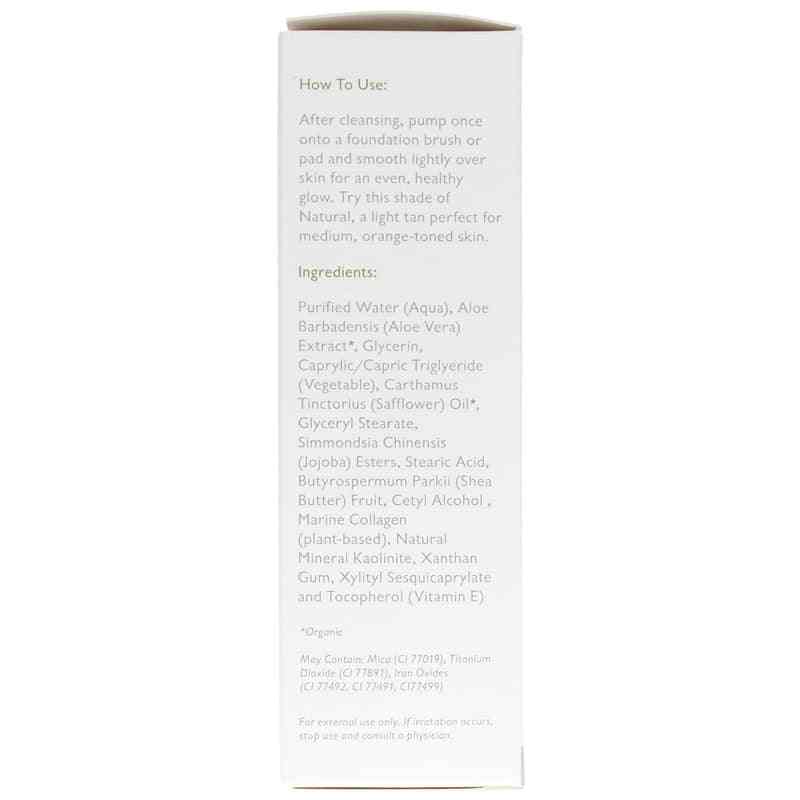 Health Glow Cream Foundation, Medium Beige, by Real Purity, image #3