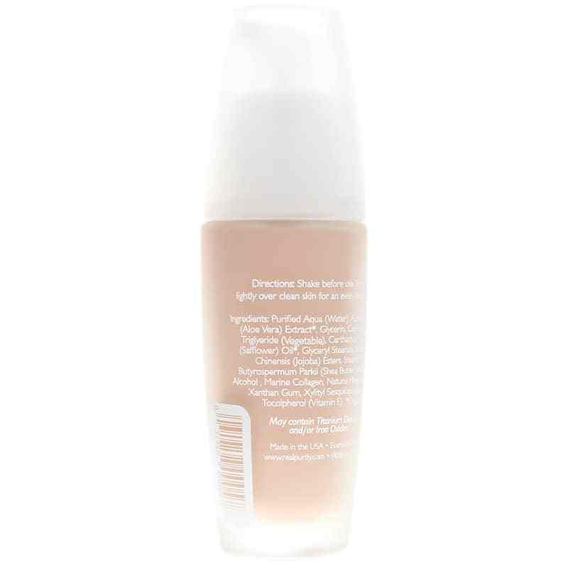 Health Glow Cream Foundation, Misty Rose, by Real Purity, image #2