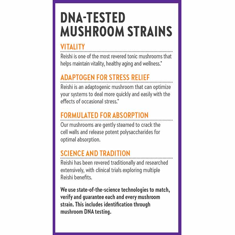 Healthy Aging Reishi Mushroom Blend, 60 Capsules, by New Chapter, image #4