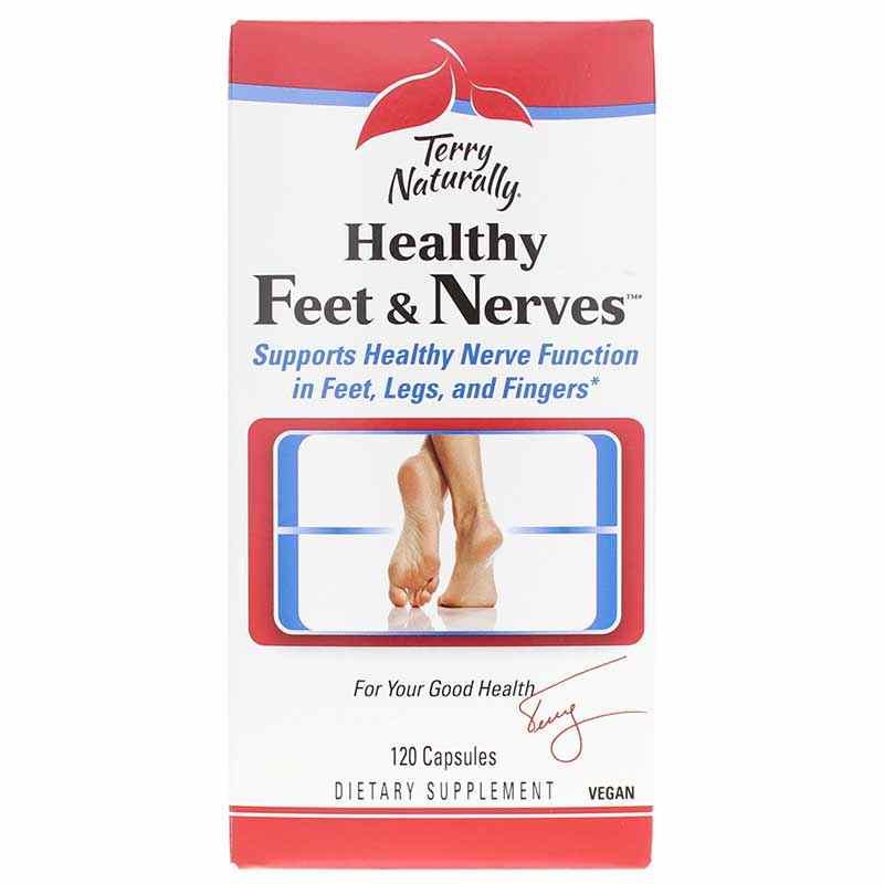 Healthy Feet & Nerves, 120 Capsules, by Terry Naturally