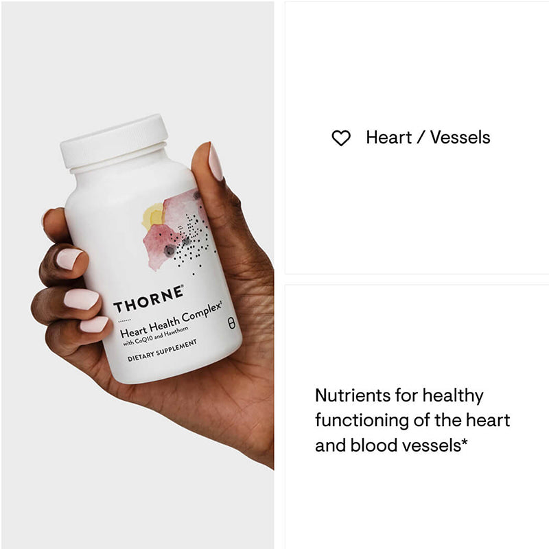 Heart Health Complex with CoQ10 and Hawthorn, by Thorne Research, image #2
