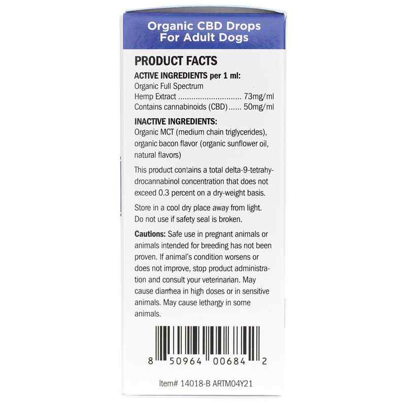 HEMP Dog Organic CBD Drops 50 Mg, by Vital Planet, image #4