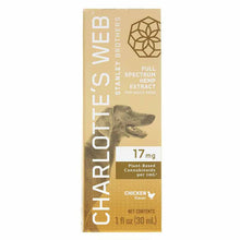 Hemp Extract for Adult Dogs 17 Mg, Chicken, 1 Oz, by Charlottes Web