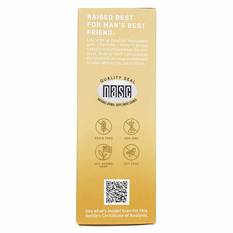 Hemp Extract for Adult Dogs 17 Mg, Chicken, 3.38 Oz, by Charlottes Web, image #4