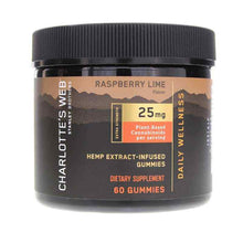 Hemp Extract Infused Gummies Daily Wellness 25 Mg, 60 Gummies, by Charlottes Web