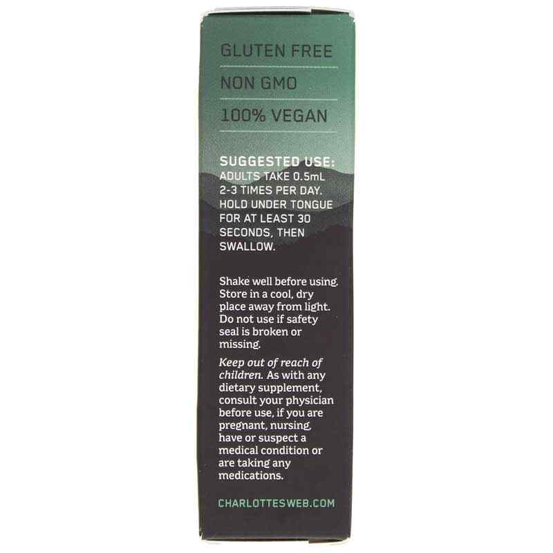 Hemp Extract Oil 60 Mg, Mint Chocolate, .34 Oz, by Charlottes Web, image #4