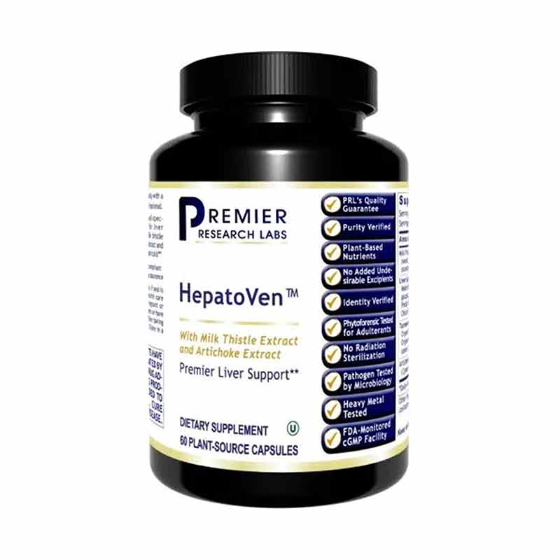 HepatoVen Detoxification and Liver Support, by Premier Research Labs