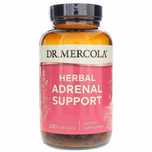 Herbal Adrenal Support, 180 Capsules, by Dr. Mercola