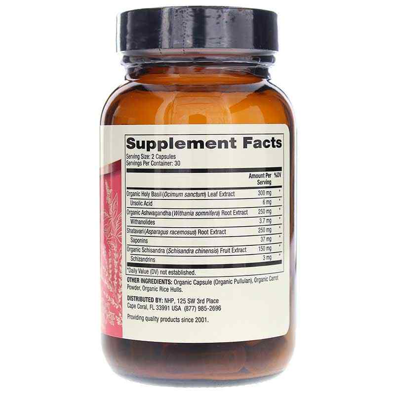 Herbal Adrenal Support, 60 Capsules, by Dr. Mercola, image #2