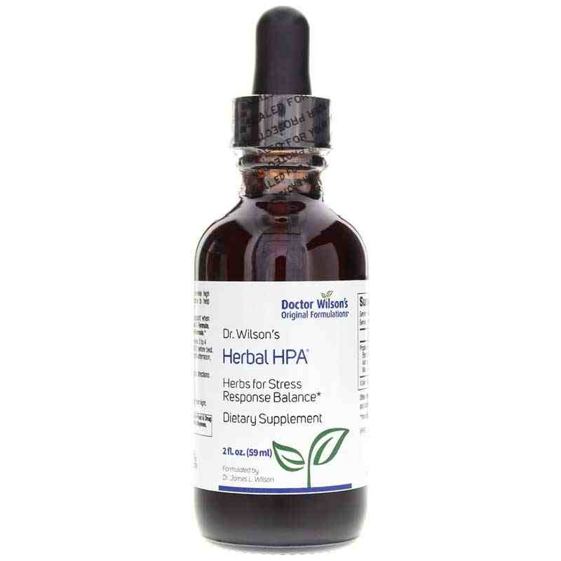 Herbal HPA Licorice Free, 2 Oz, by Doctor Wilson's