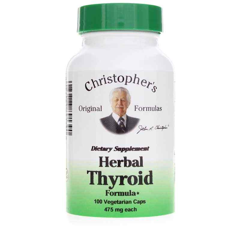 Herbal Thyroid Formula 475 Mg, by Dr. Christophers