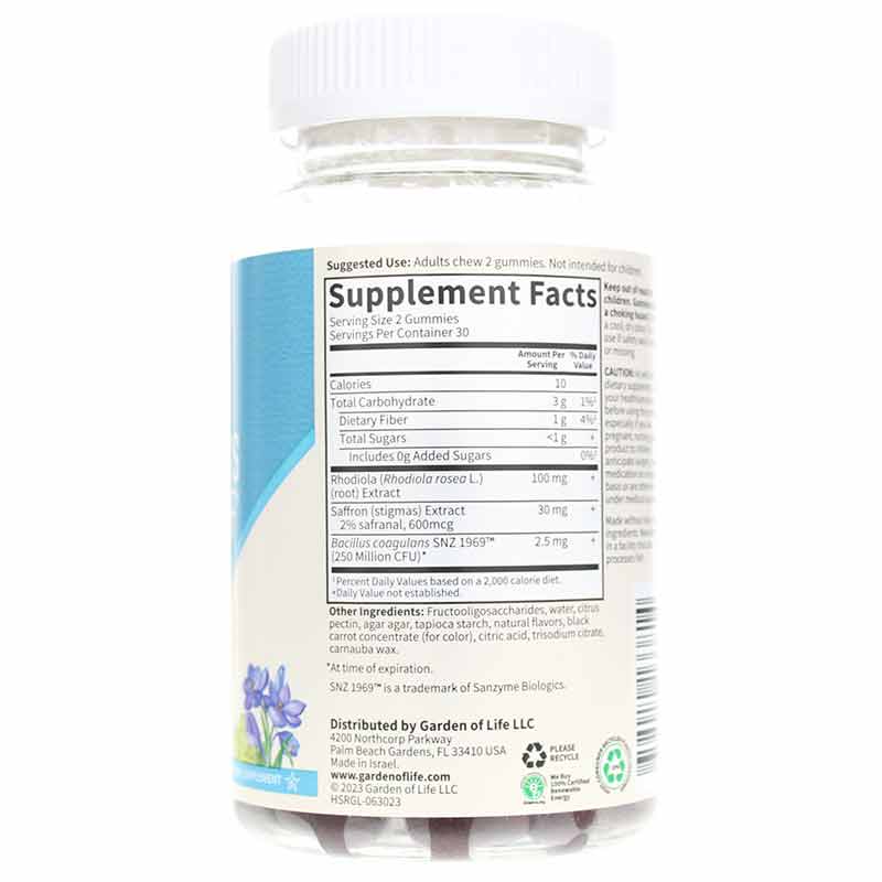 Herbals Stress Relief Gummies, by Garden of Life, image #2