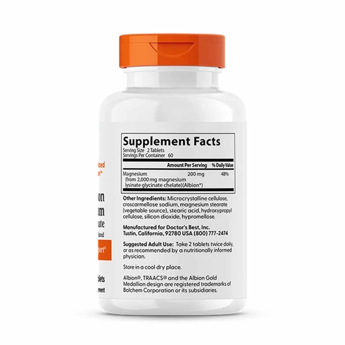 High Absorption Chelated Magnesium, by Doctors Best