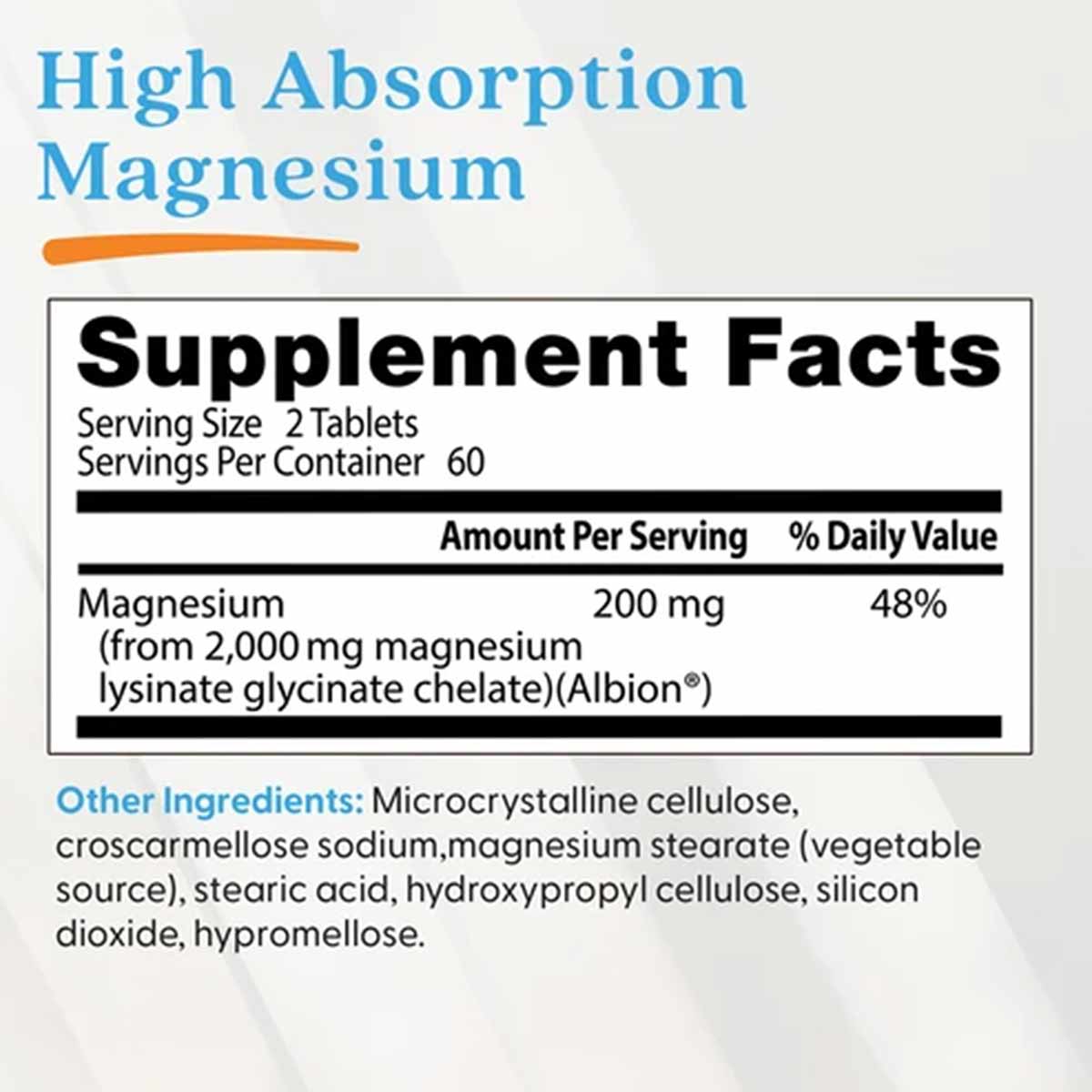 High Absorption Chelated Magnesium, by Doctors Best