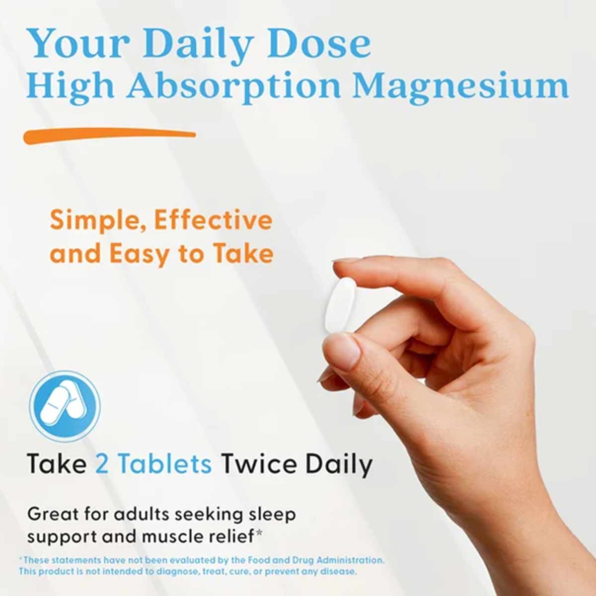 High Absorption Chelated Magnesium, by Doctors Best