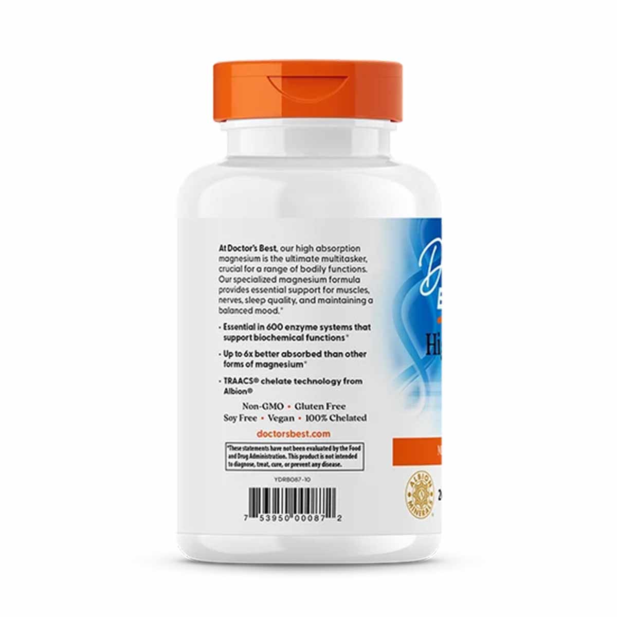 High Absorption Chelated Magnesium, by Doctors Best