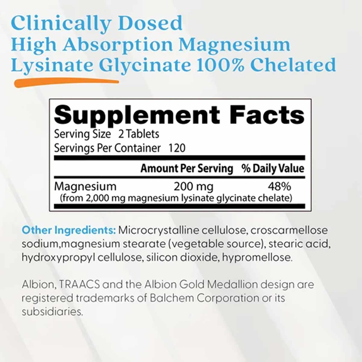 High Absorption Chelated Magnesium, by Doctors Best