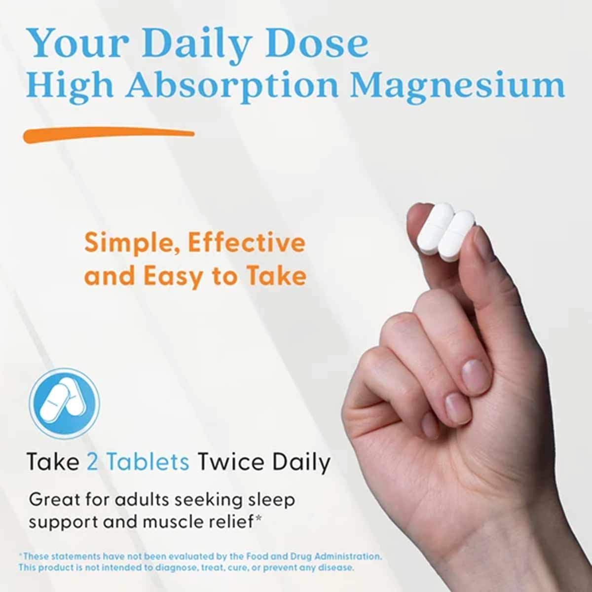 High Absorption Chelated Magnesium, by Doctors Best