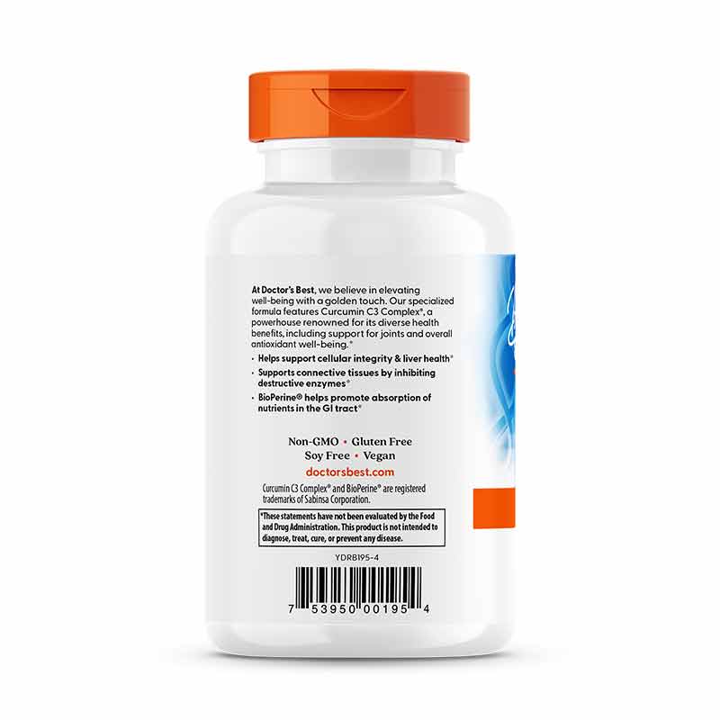 High Absorption Curcumin from Turmeric Root 1000 Mg, by Doctors Best, image #3