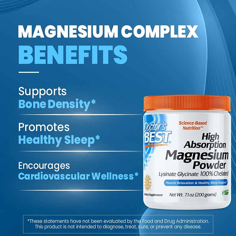 High Absorption Magnesium Powder, by Doctors Best, image #2